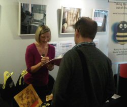 Buzzy took bookings to attend future events